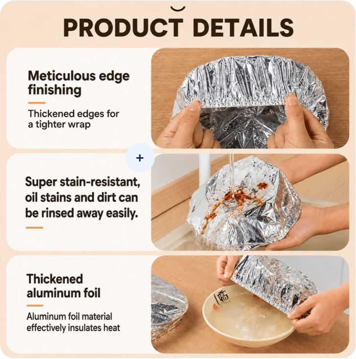 Reusable Aluminum Foil Fresh(20PCS Set)