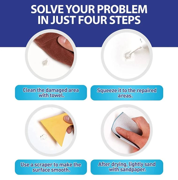 PatchPro - Wall Repair & Spackle Kit