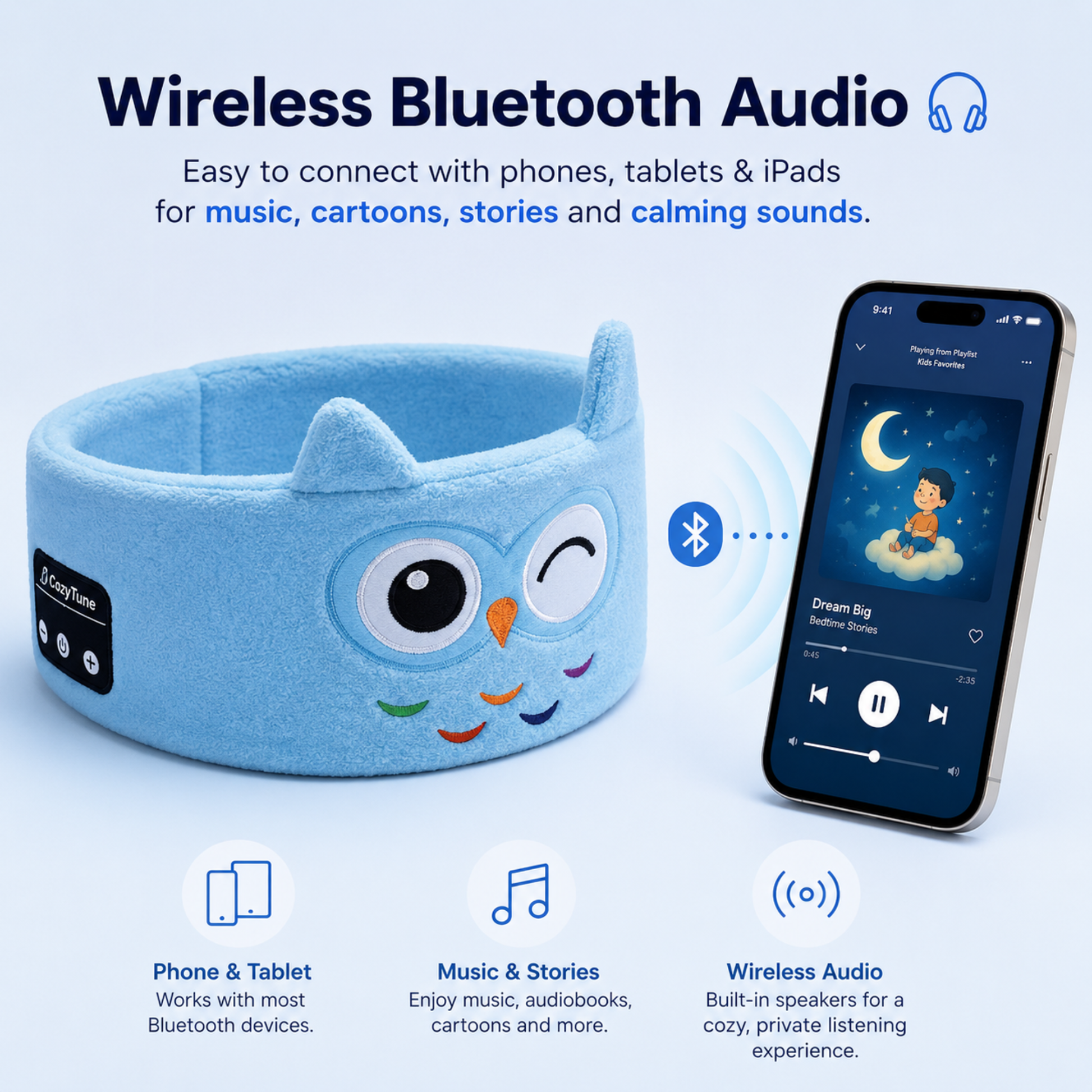 Kids Wireless Headband
