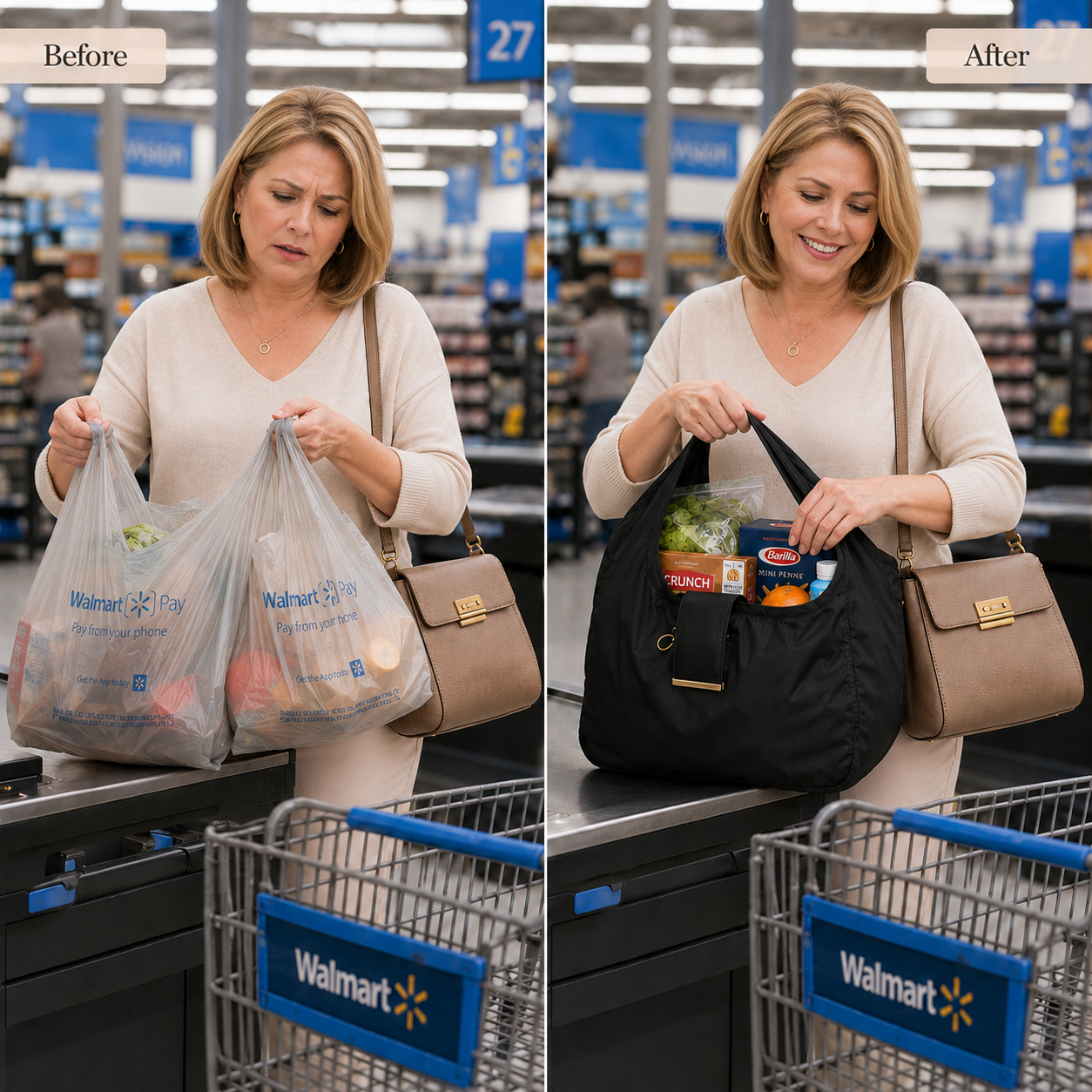 Foldable Tote Bag